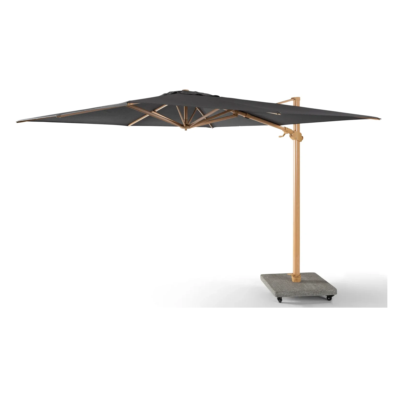 Parasol déporté PORTLAND – Tissu oléfine 320gr 300x300 + housse – Image 7