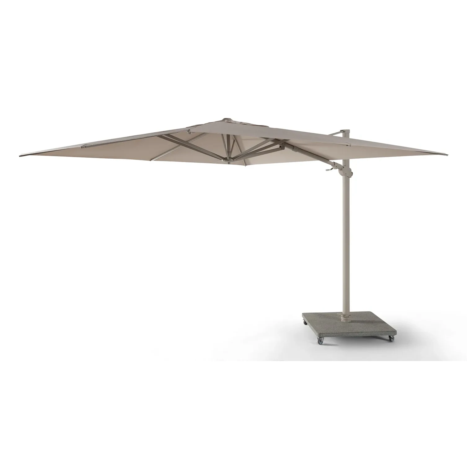 Parasol déporté PORTLAND – Tissu oléfine 320gr 300x300 + housse – Image 2