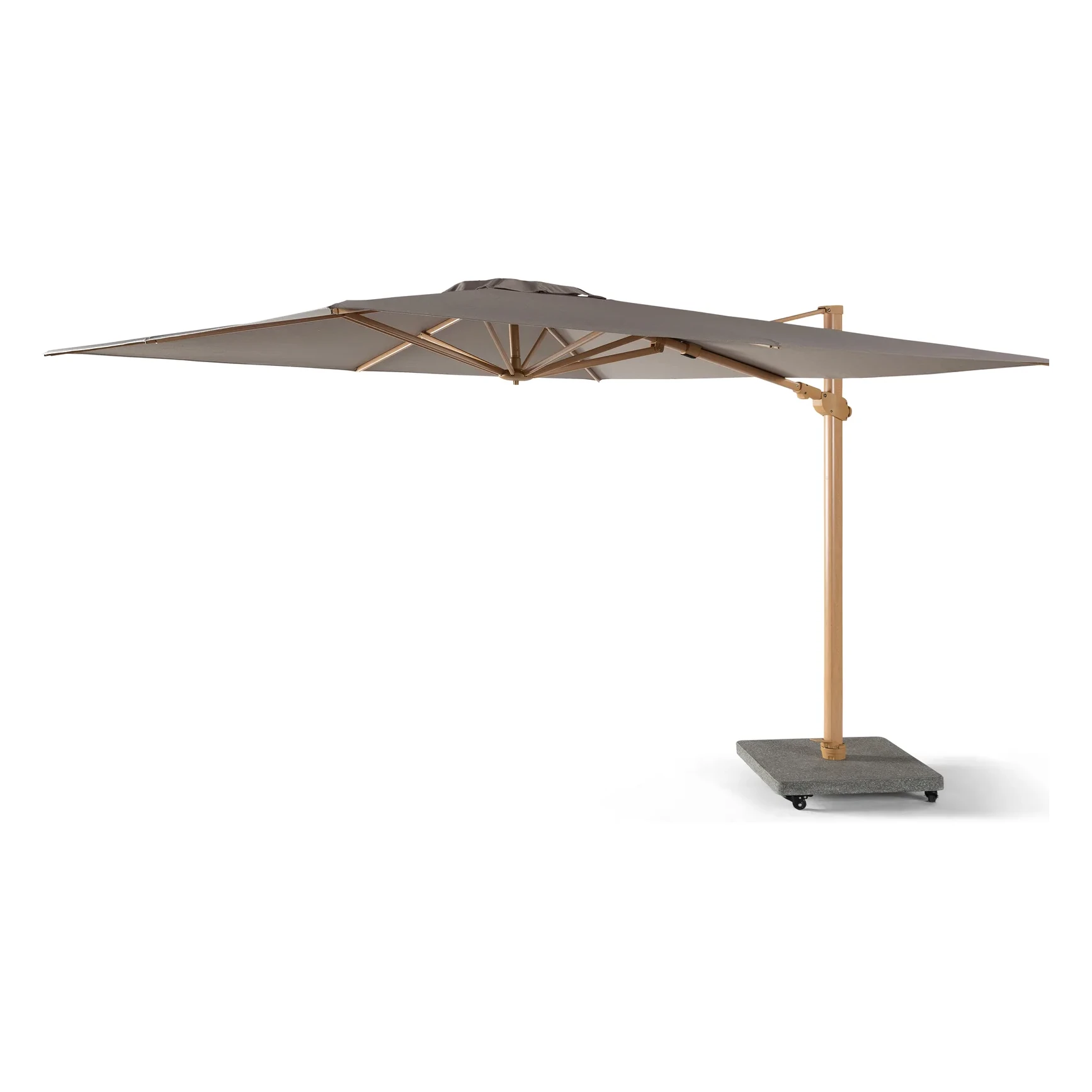 Parasol déporté PORTLAND – Tissu oléfine 320gr 300x300 + housse