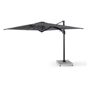 Parasol déporté UTAH – Tissu spuncrilic 250gr 300×300 + housse