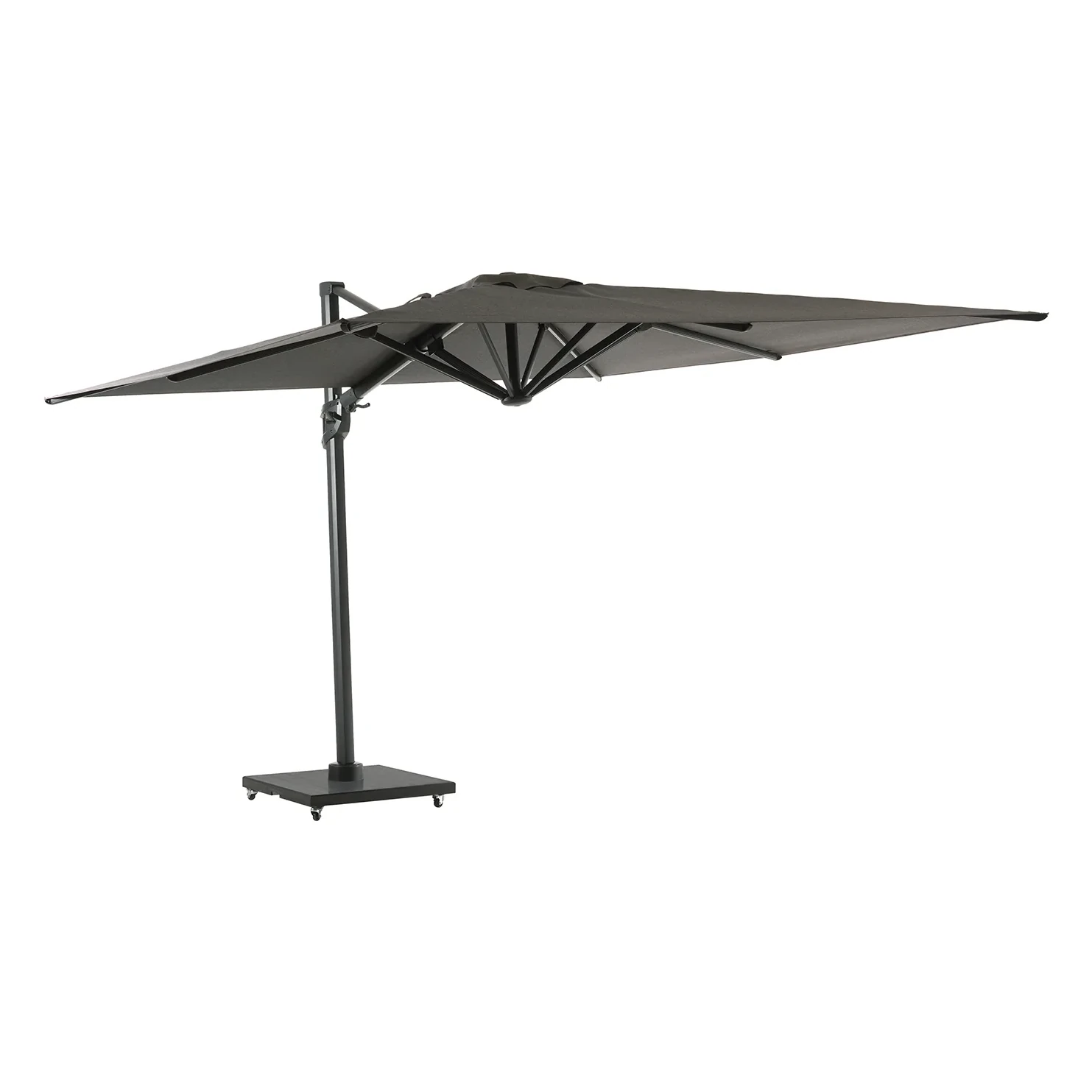 Parasol déporté UTAH – Tissu spuncrilic 250gr 300x300 + housse – Image 3