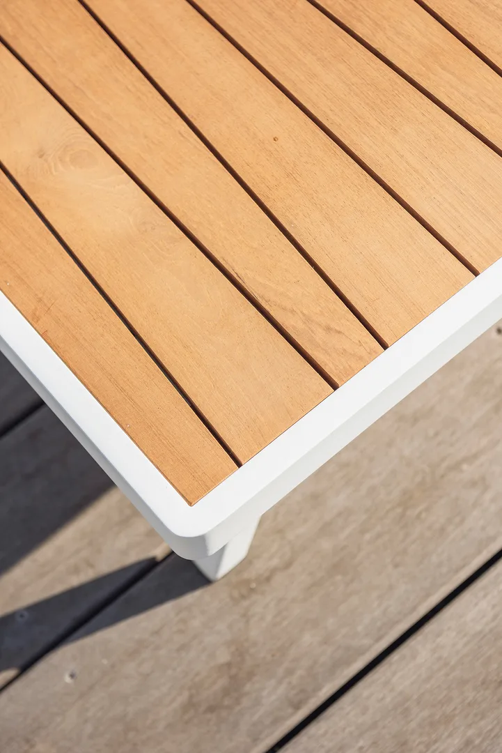 Salon de jardin GUADELOUPE – Salon complet (canapé 3P + canapé 2P angle + table basse) – Image 4