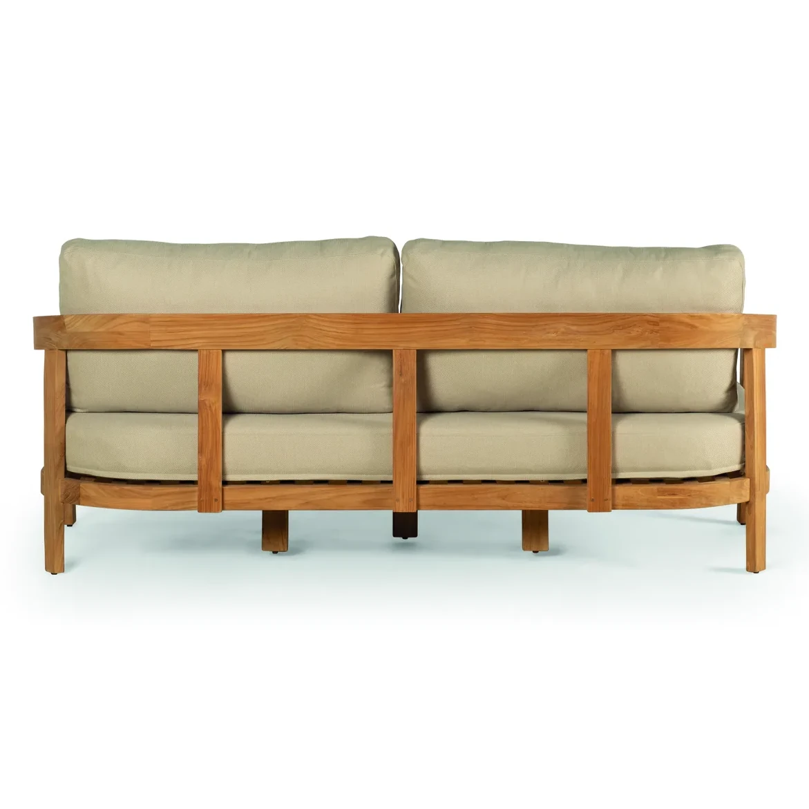 Salon de jardin LECCE dune écru – Salon complet (2 fauteuils + canapé 2,5P + tables basses) – Image 3