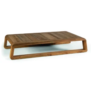 Salon de jardin LONDON – Table basse, teck recyclé