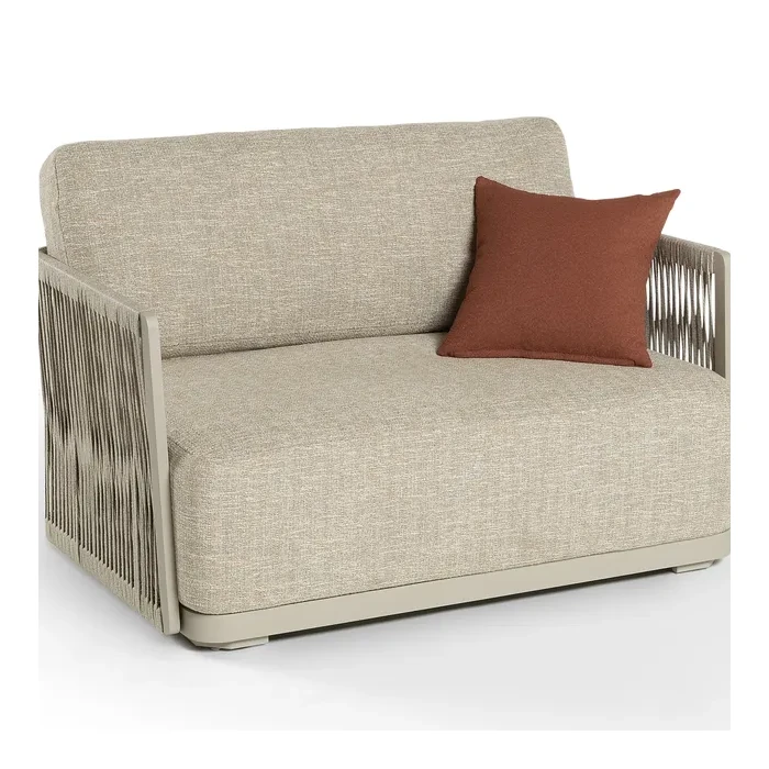 Salon de jardin MELBOURNE – Canapé 1,5 place