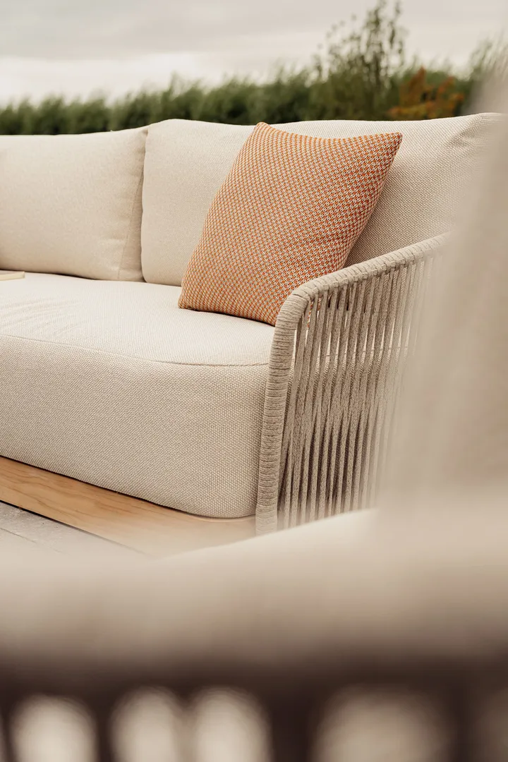 Salon de jardin NINO – Table basse teck – Image 2