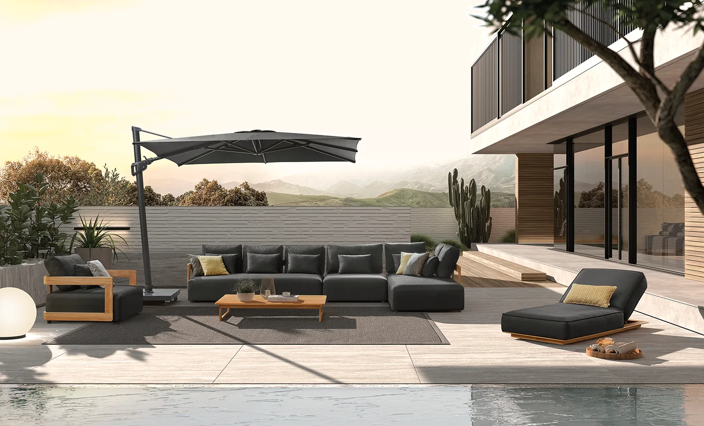 Salon de jardin RAFA – Table basse – Image 2