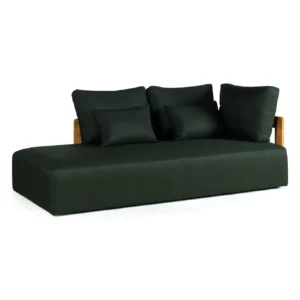 Salon de jardin RAFA – Chaise longue accoudoir gauche