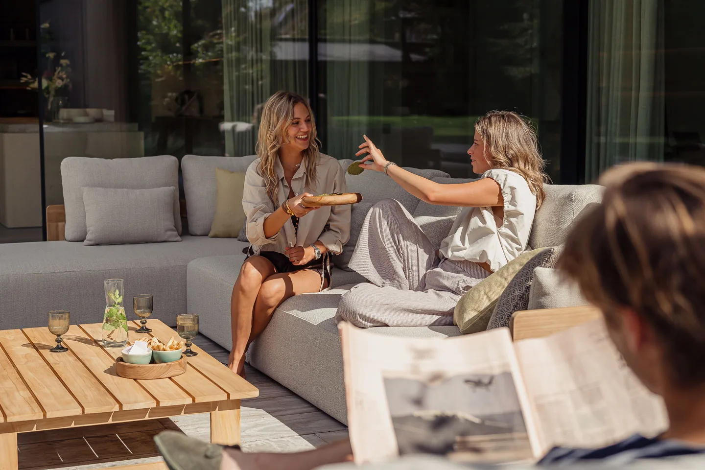 Salon de jardin RAFA – Table basse – Image 3