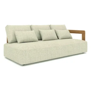 Salon de jardin RAFA – Canapé 3P accoudoir gauche