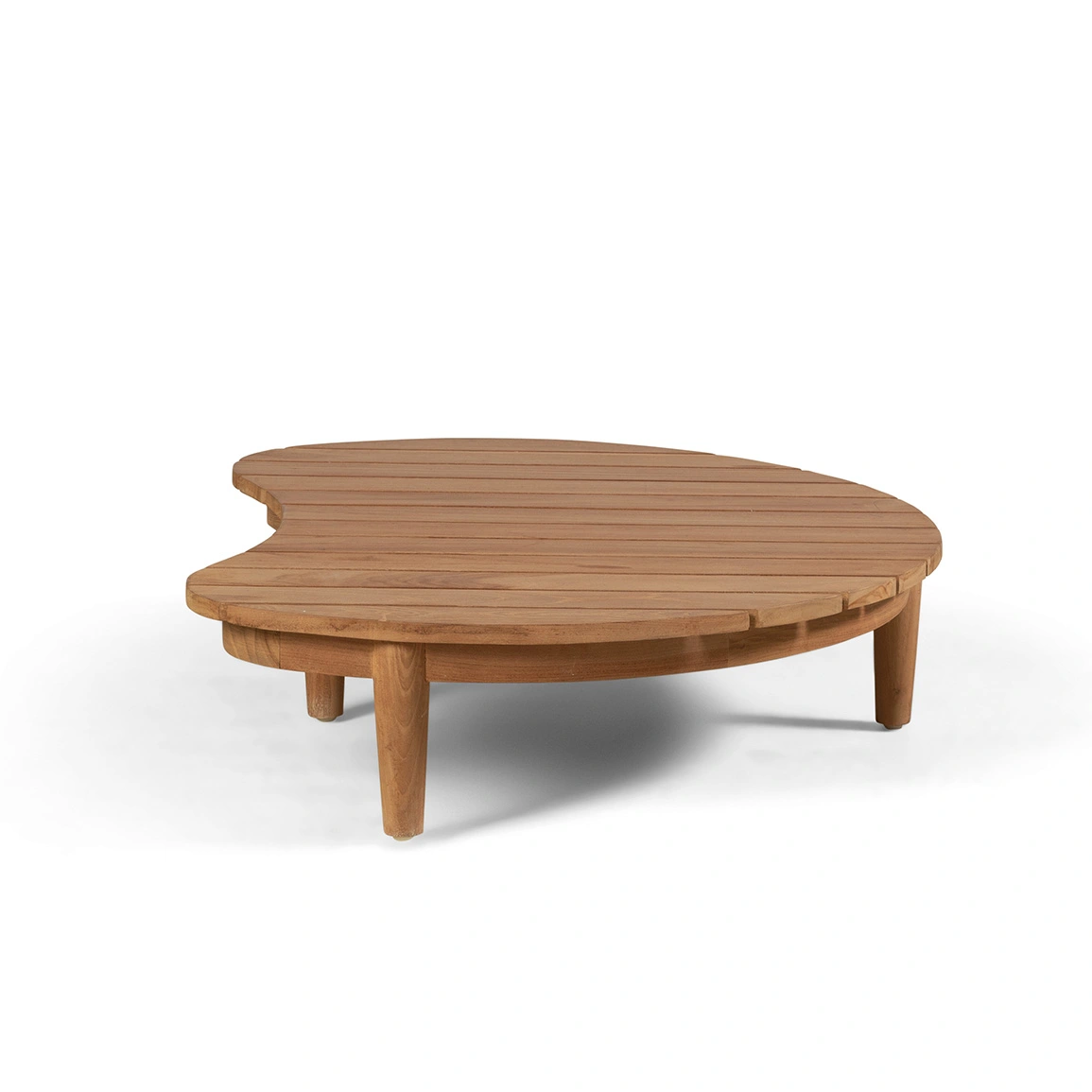 Table basse demi-lune SANTORINI – Teck – Image 4