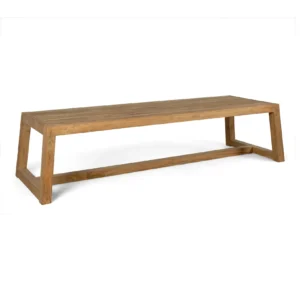 Table rectangulaire HERMOSA – Teck recyclé