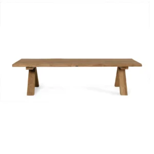 Table rectangulaire LONGFORD – Teck recyclé 100×300