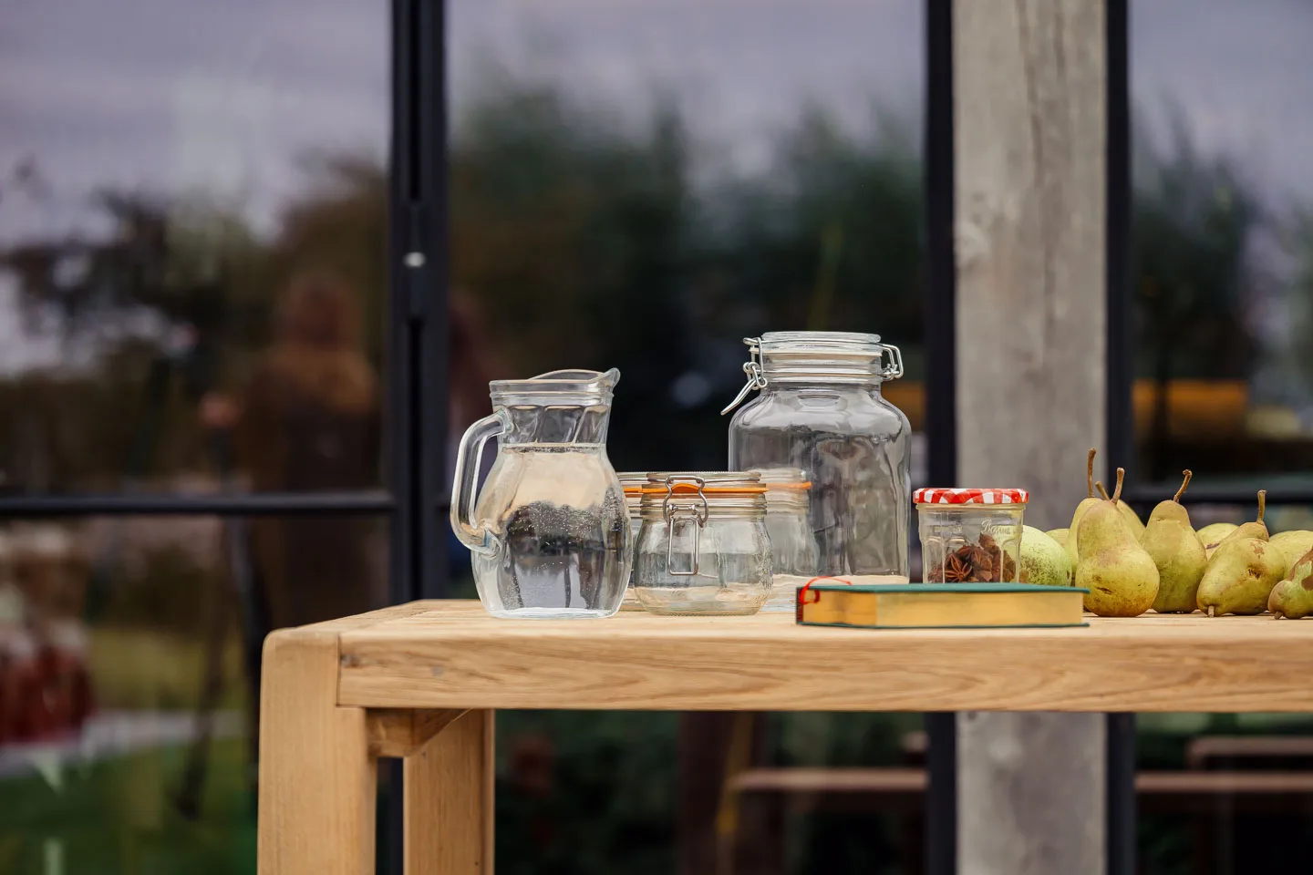 Table rectangulaire MANON – Teck recyclé 220x100 – Image 2